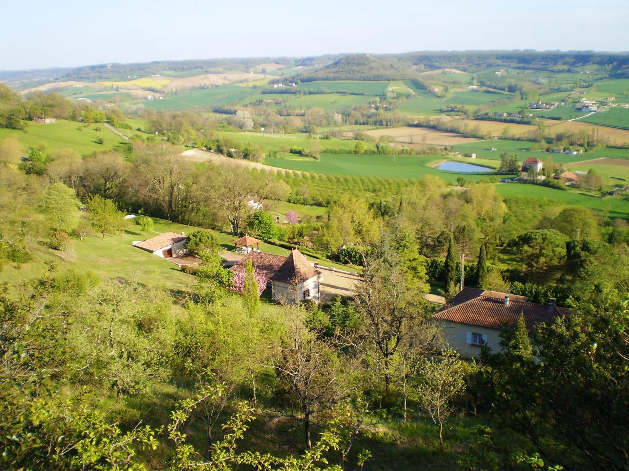 Chalet Charmant A Dausse Avec Piscine Et Jardin Εξωτερικό φωτογραφία